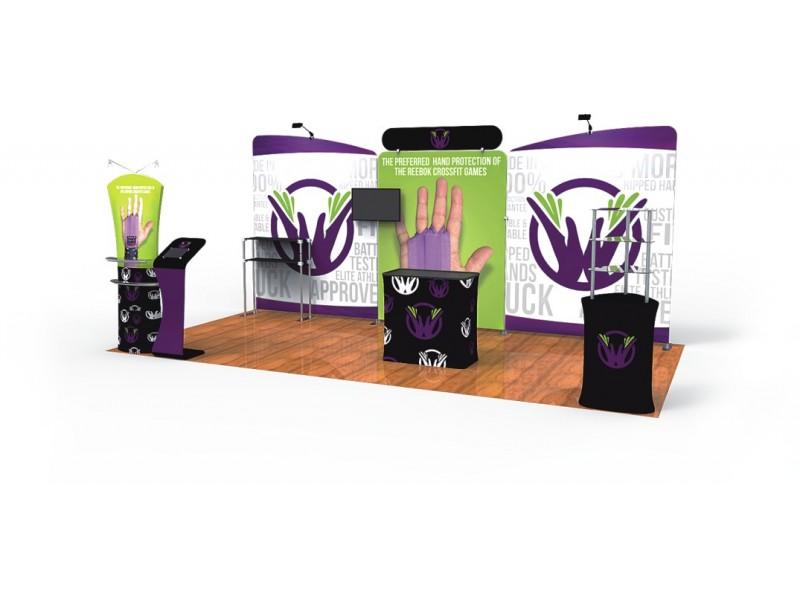 10 x 20ft Portable Exhibition Stand Display Booth ...