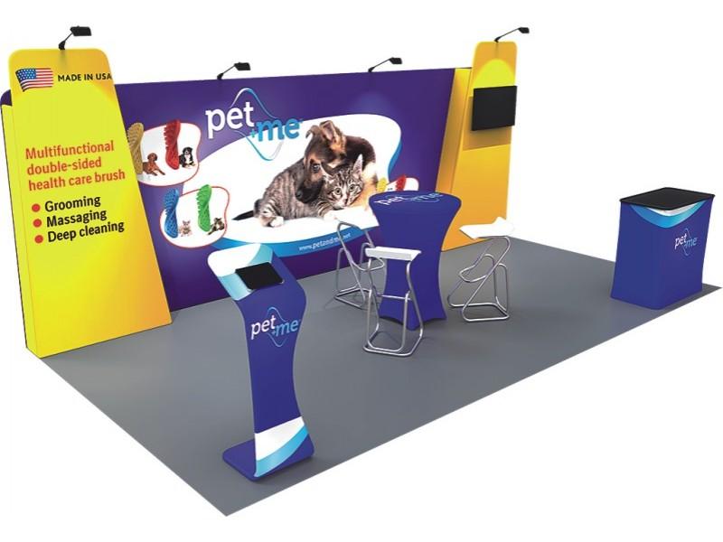 10 x 20ft Portable Exhibition Stand Display Booth ...